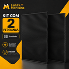 Persiana Plissada Blackout Sem Furos – Fácil Instalação e Ajuste Livre