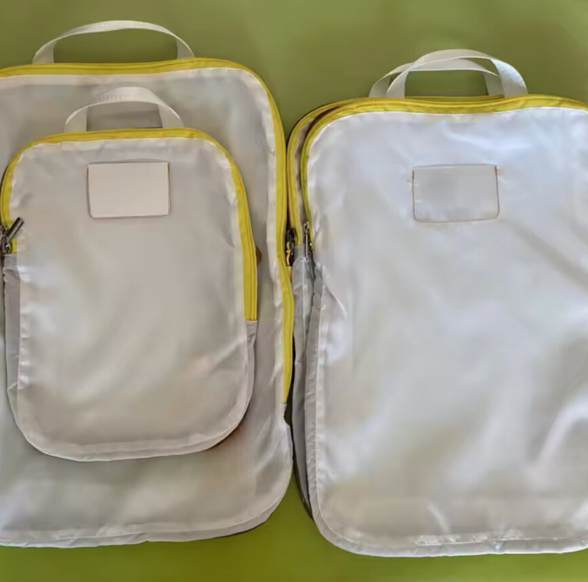 Kit de bolsas organizadoras de compressão ultraleves para malas de viagem